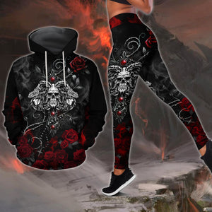 Skull And Snake Combo Hoodie + Legging Pi28092003