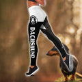 Dachshund Combo Hoodie And Legging Outfit For Women