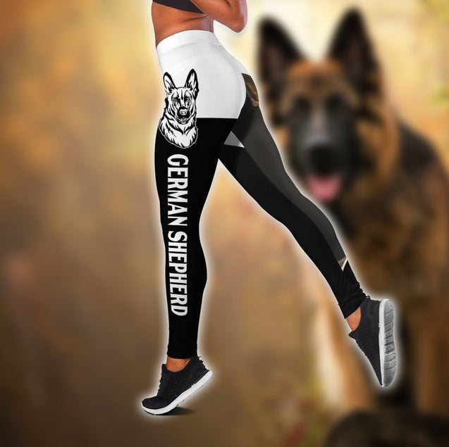 German Shepherd Sport Combo Tank + Legging DL210919