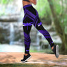 Purple dragonfly legging + hollow tank combo HAC150403-Apparel-HG-S-No tank-Vibe Cosy™