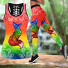 Colorful fox legging + hollow tank combo HAC020403-Apparel-HG-S-S-Vibe Cosy™