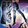 Music Notes Lady Loose Combo Tank + Legging