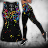 Colorful Music Notes Combo Tank + Legging-Apparel-HP Arts-S-S-Vibe Cosy™