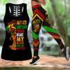 Woman juneteenth day leggings + hollow tank combo HAC110603-Apparel-HG-S-S-Vibe Cosy™