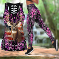 Deer Hunting America Combo Outfit For Women LAM