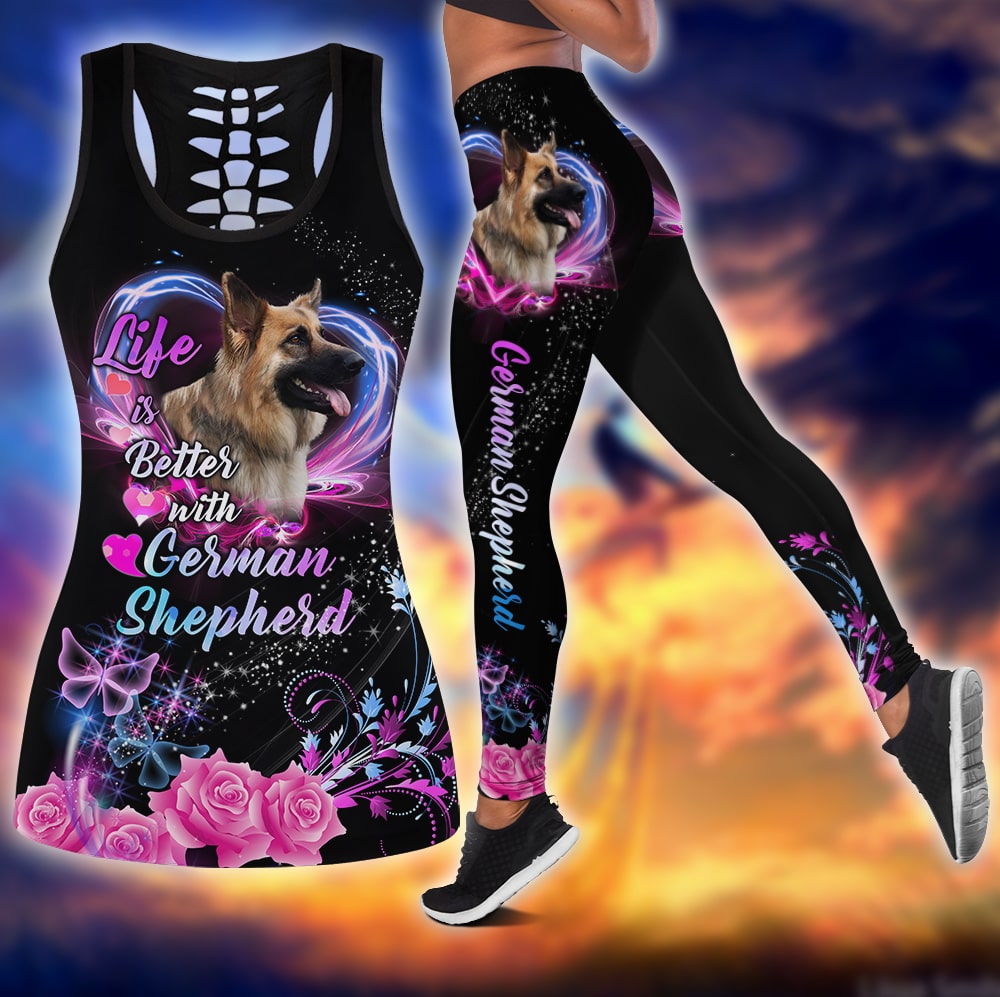 Love German Shepherd Combo Tank + Legging