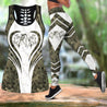 Horse Camo Pattern Combo Tank + Legging Pi300401-Apparel-TA-S-S-Vibe Cosy™