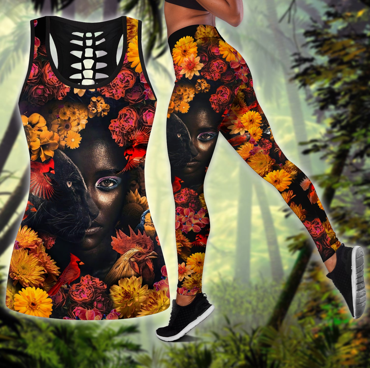 Beauty of the Darkness Combo Tank + Legging TR3108202