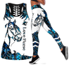 Love Horse Blue Tatoo Combo Tank + Legging Pi31072003S1