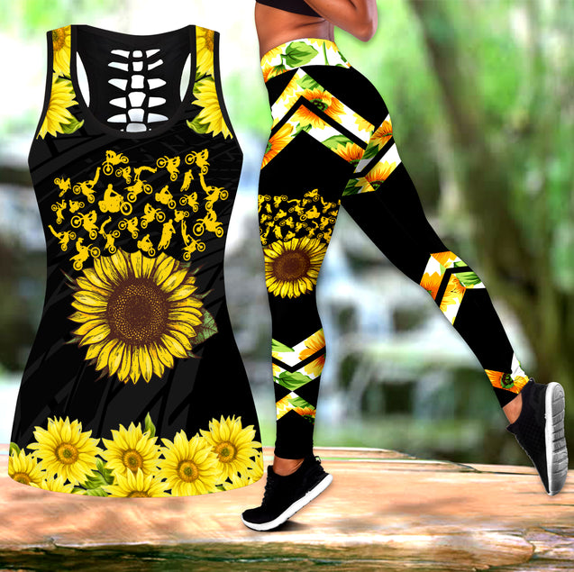 Motorbycle Sunflower Combo Outfit For Women NTN07282003-LAM-Apparel-LAM-S-S-Vibe Cosy™