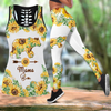 Sunflower Mama Bear Combo Tank + Legging JJ25052005-Apparel-TA-S-S-Vibe Cosy™