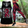 Multiple myeloma awareness ribbon legging + hollow tank combo HAC120503-Apparel-HG-S-S-Vibe Cosy™