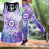 Love Bee Mandala Combo Tank + Legging Pi11062001-Apparel-MP-S-S-Vibe Cosy™