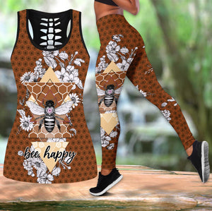 Love Bee Combo Tank + Legging Pi06062001-Apparel-MP-S-S-Vibe Cosy™