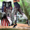 Pitbull America legging + hollow tank combo HAC030802S