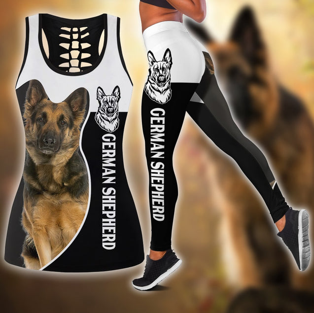 German Shepherd Sport Combo Tank + Legging DL210919