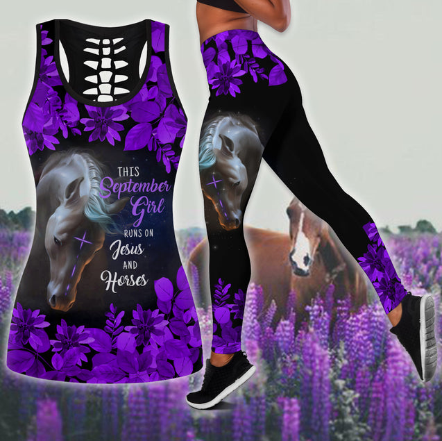 September Horse Girl Combo Tank + Legging TR2208205S