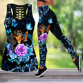 Dachshund Butterfly Combo Tank + Legging