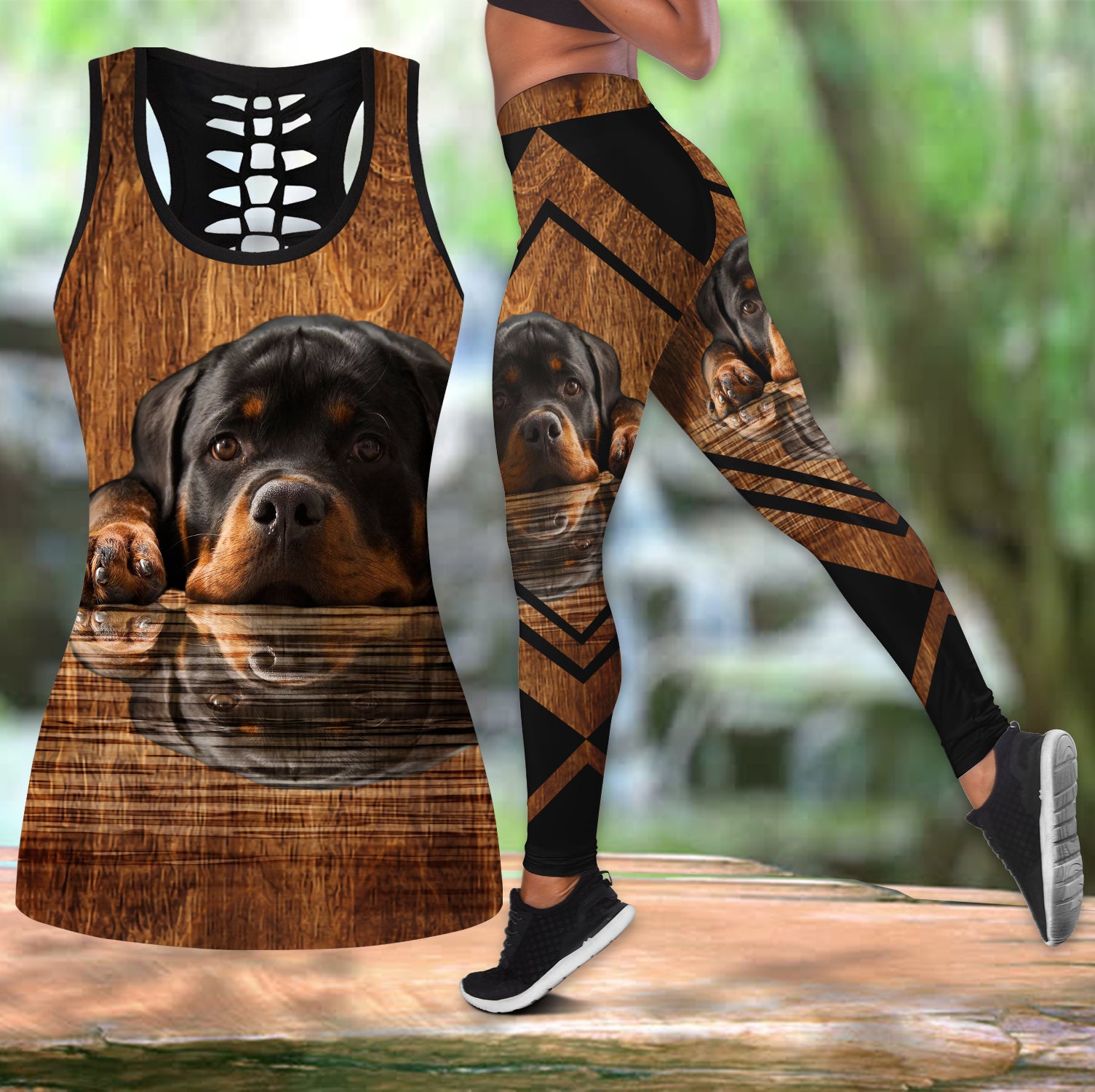 Rottweiler leggings + hollow tank combo HAC160701S4-HG-Apparel-HG-S-S-Vibe Cosy™