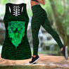 New zealand lion maori reggae tank top & leggings outfit for women-Apparel-PL8386-S-S-Vibe Cosy™