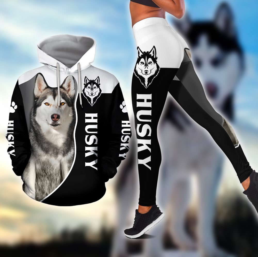 Husky Sport combo hoodie + legging DL220919