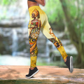 Beautiful African Girl Legging & Tank top-ML-Apparel-ML-S-No Tank-Vibe Cosy™