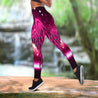 Breast cancer warrior ribbon legging + hollow tank combo HAC220404-Apparel-HG-S-No tank-Vibe Cosy™