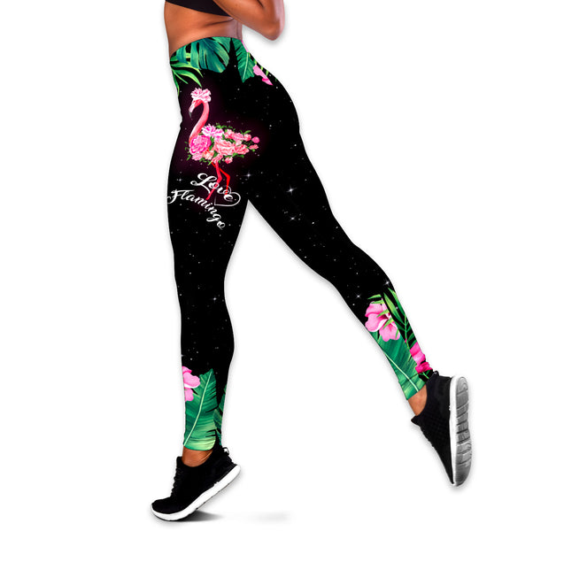 Flower Flamingo Combo Tank + Legging NTN09042004