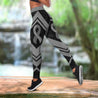 Brain cancer survivor ribbon legging + hollow tank combo HAC120503s2-Apparel-HG-S-No tank-Vibe Cosy™