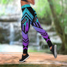 Suicide prevention ribbon legging + hollow tank combo HAC260409-Apparel-HG-S-No tank-Vibe Cosy™