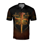 1 Cross 3 Nails 4 Given 3D All Over Printed Shirts For Men and Women Pi30062002-Apparel-TA-POLO-S-Vibe Cosy™