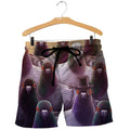Beautiful Pigeon 3D All Over Printed Shirts TT13012008-Apparel-TT-Shorts-S-Vibe Cosy™