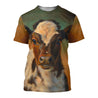 Love Cows 3D All Over Printed Shirts for Men and Women TT0109-Apparel-TT-T-Shirt-S-Vibe Cosy™