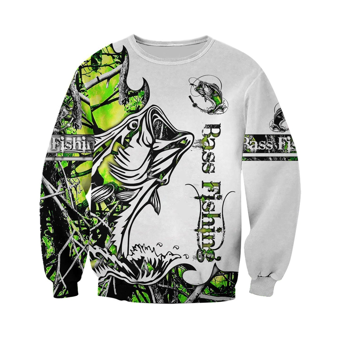 Green Bass Fishing Sport HC9302 - Amaze Style™-Apparel