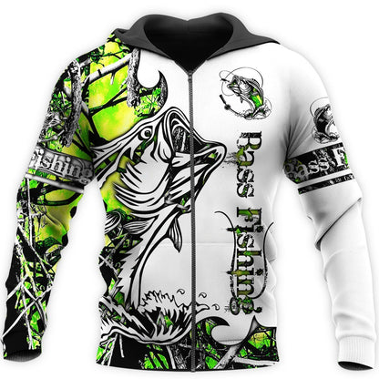Green Bass Fishing Sport HC9302 - Amaze Style™-Apparel