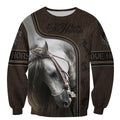 Love Horse 3D All Over Printed Shirts TA040901-Apparel-TA-Sweatshirts-S-Vibe Cosy™