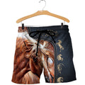 Love Horse 3D All Over Printed Shirts TA040903-Apparel-TA-Shorts-S-Vibe Cosy™