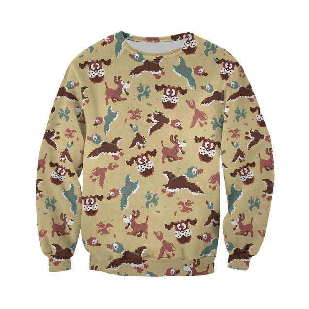 Mallard Duck Hunting 3D All Over Printed Shirts for Men and Women TT081105-Apparel-TT-Sweatshirts-S-Vibe Cosy™