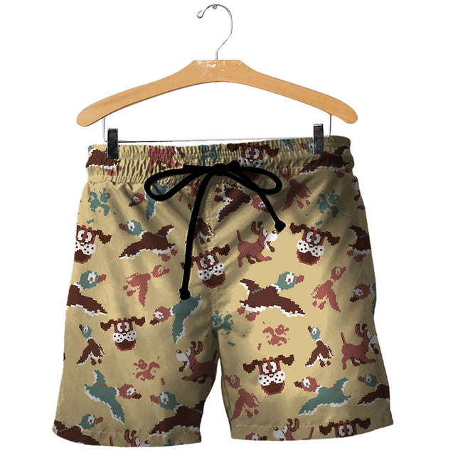 Mallard Duck Hunting 3D All Over Printed Shirts for Men and Women TT081105-Apparel-TT-Shorts-S-Vibe Cosy™