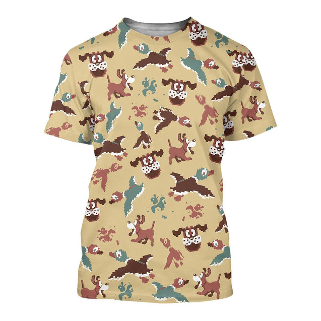 Mallard Duck Hunting 3D All Over Printed Shirts for Men and Women TT081105-Apparel-TT-T-Shirt-S-Vibe Cosy™