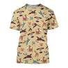 Mallard Duck Hunting 3D All Over Printed Shirts for Men and Women TT081105-Apparel-TT-T-Shirt-S-Vibe Cosy™