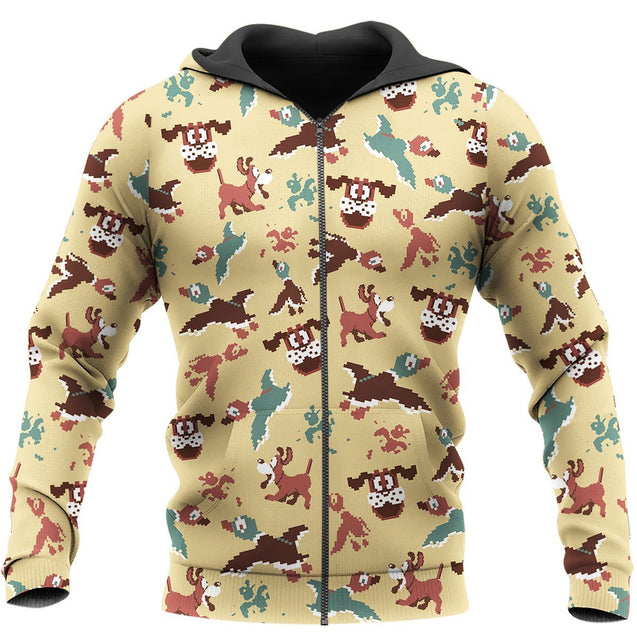 Mallard Duck Hunting 3D All Over Printed Shirts for Men and Women TT081105-Apparel-TT-Zipped Hoodie-S-Vibe Cosy™