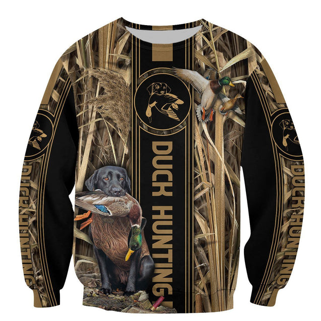 Mallard Duck Hunting 3D All Over Printed Shirts for Men and Women TT13012002-Apparel-TT-Sweatshirts-S-Vibe Cosy™