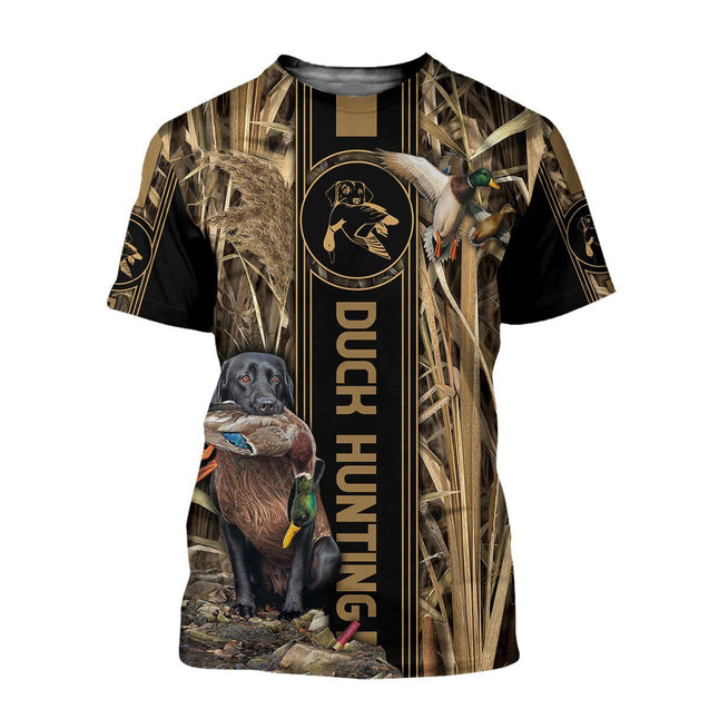 Mallard Duck Hunting 3D All Over Printed Shirts for Men and Women TT13012002-Apparel-TT-T-Shirt-S-Vibe Cosy™
