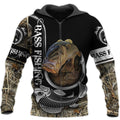 Bass Fishing 3D All Over Printed Shirts for Men and Women TT0064-Apparel-TT-Zipped Hoodie-S-Vibe Cosy™
