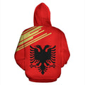 Albania Hoodie Line NNK 1126-Apparel-NNK-Zip-Up Hoodie-S-Vibe Cosy™