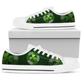 Irish Saint Patrick's Day Shamrock Low Top Shoes NM030304-Apparel-NM-US5 (EU35)-Vibe Cosy™