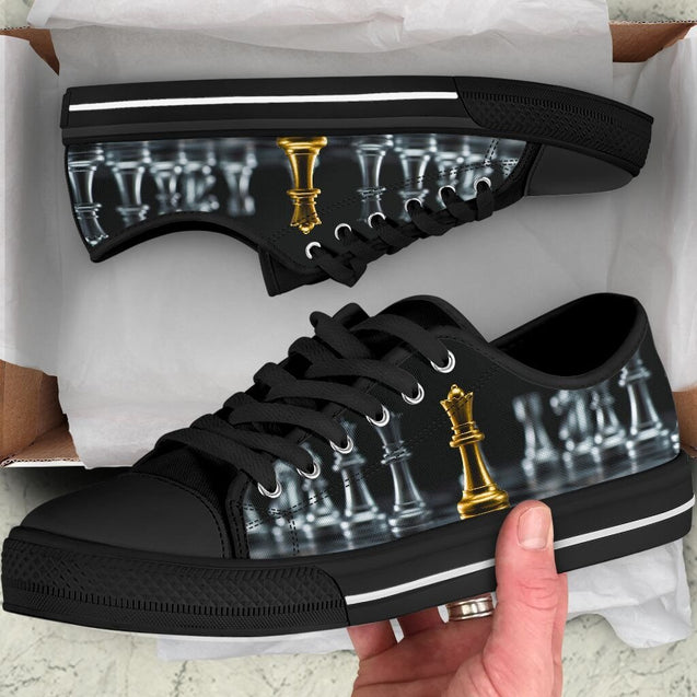 Chess Low Top Shoes HAC030501-Apparel-NM-US5 (EU38)-MEN'S LOW TOP-Vibe Cosy™