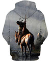 3D All Over Print Horse Hoodie NM120802-Apparel-NM-Hoodie-S-Vibe Cosy™