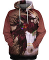 3D All Over Print Horse Hoodie NM120806-Apparel-NM-Hoodie-S-Vibe Cosy™